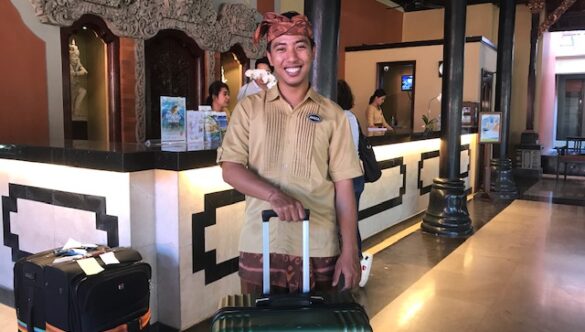 ANGGA – THE NEW BELL BOY STAFF