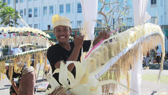 SOUTH KUTA BEACH BUSINESS ASSOCIATION’S PENJOR & GEBOGAN COMPETITION