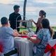 Afternoon High tea in Front of The Kuta Beach